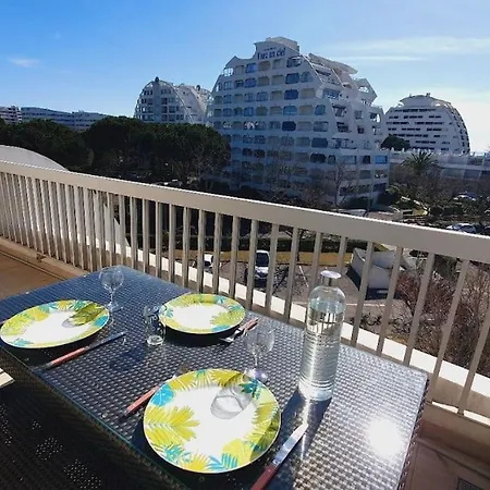 Port Jo Avec Garage Clim Wifi & Piscine Au Couchant 3pers - Rossiconciergerie - Linge Inclus * La Grande Motte
