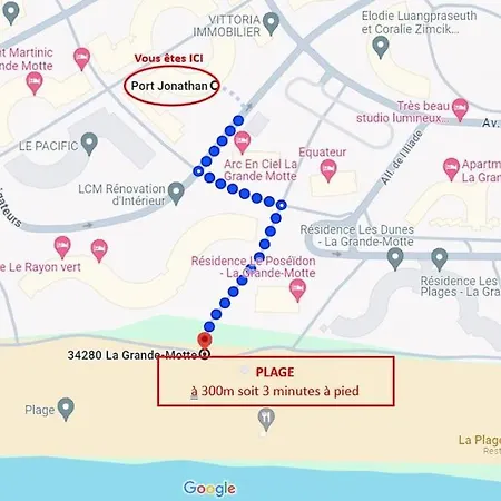 Lägenhet Port Jo Avec Garage Clim Wifi & Piscine Au Couchant 3pers - Rossiconciergerie - Linge Inclus