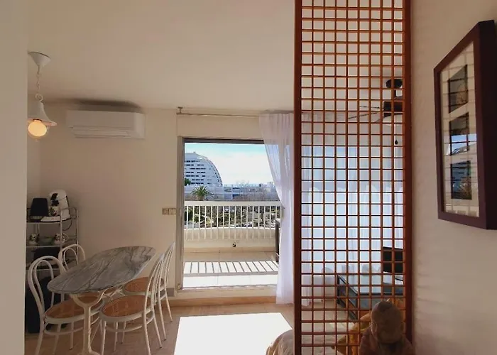 Port Jo Avec Garage Clim Wifi & Piscine Au Couchant 3pers - Rossiconciergerie - Linge Inclus Apartamento La Grande-Motte